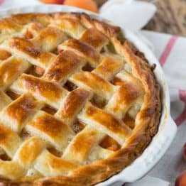 Apricot Pie with Flaky Cream Cheese Crust @natashaskitchen