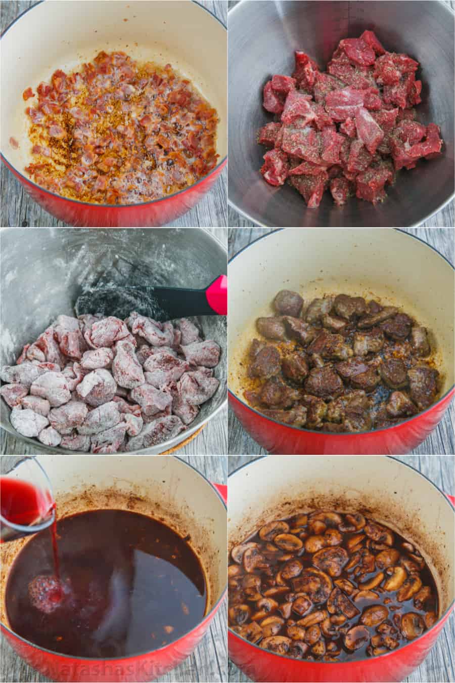 Step by step how to make beef stew