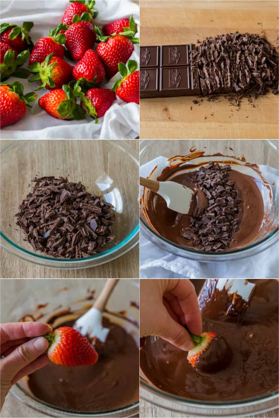 How to make the BEST Chocolate Covered Strawberries. Everything you need to know for melting chocolate, dipping, and decorating strawberries. Step by step how to wash strawberries, melt or temper chocolate and dip strawberries
