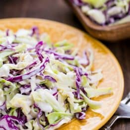 This Creamy Coconut Coleslaw is delicious in a sandwich or over fish tacos. , a "copycat" of the famous "France's Coleslaw" we tried in Coconuts Fish Cafe.