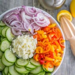 This Cucumber Salad is so easy & healthy. We couldn't stop eating it! @natashaskitchen