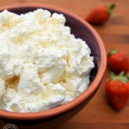 This is my mom's method of making farmers cheese. Grandma made this cheese in Ukraine. Steps are easy and the results are wonderful!