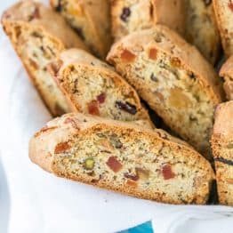 Jeweled Biscotti Recipe - THIS is the perfect holiday (or everyday!) cookie @natashaskitchen