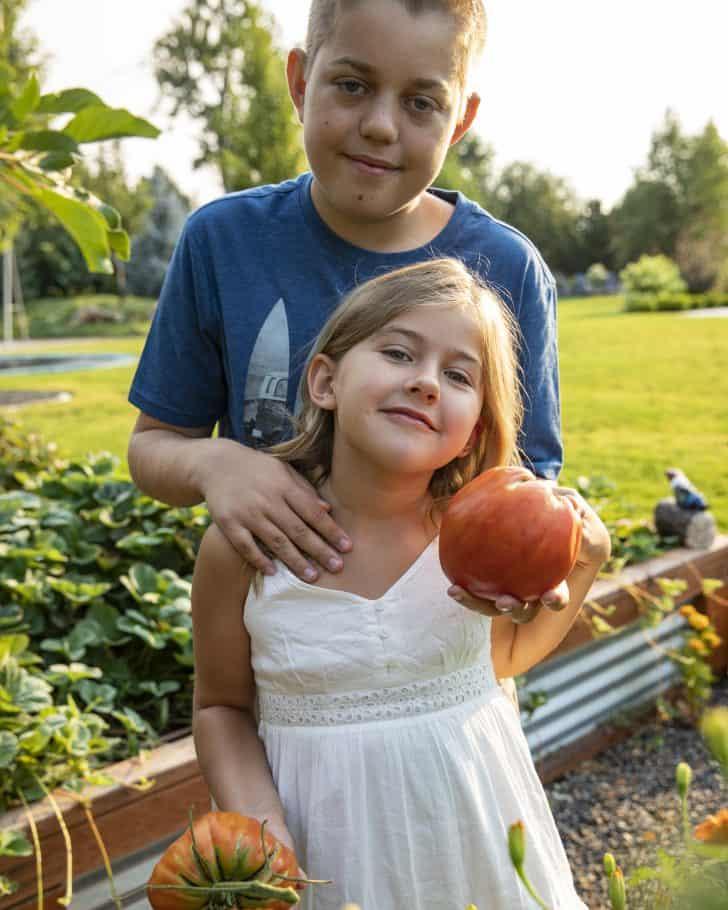 Welcome to Natasha's Kitchen - you're trusted source for reliable, delicious and family-friendly recipes. Join our community of over 19 million monthly visitors and fall in love with cooking! Children in the garden holding tomatoes