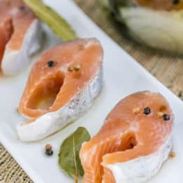 If you've never tried this Selyodka recipe, you're missing out. You could compare it to Italian anchovies. It's strangely good and really easy to make.