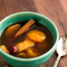 This is a winter kissel that calls for dried fruit. You know what's awesome? You can use any kind of dried fruit you want because it's always in season!